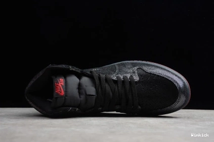 BLACK OG 1 RED JORDAN DC7071-001 HIGH RETRO GYM AIR 1030